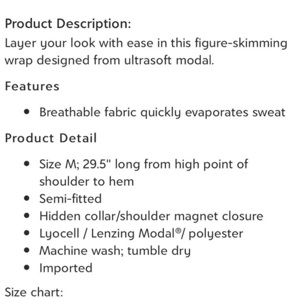 Athleta Studio Wrap Cardigan in Gray Size XXS EUC